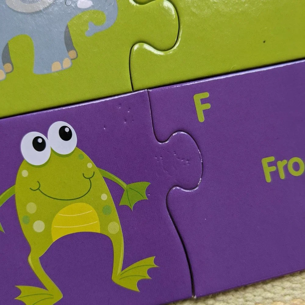 Alphabet matching game